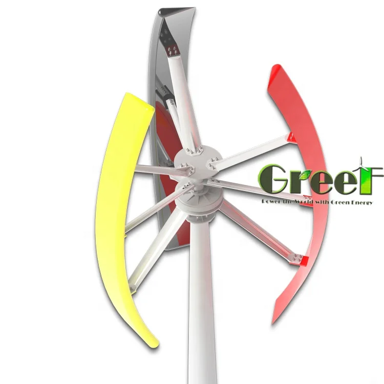 
New Arrived!low start wind speed Household 3kw vertical axis wind turbine 