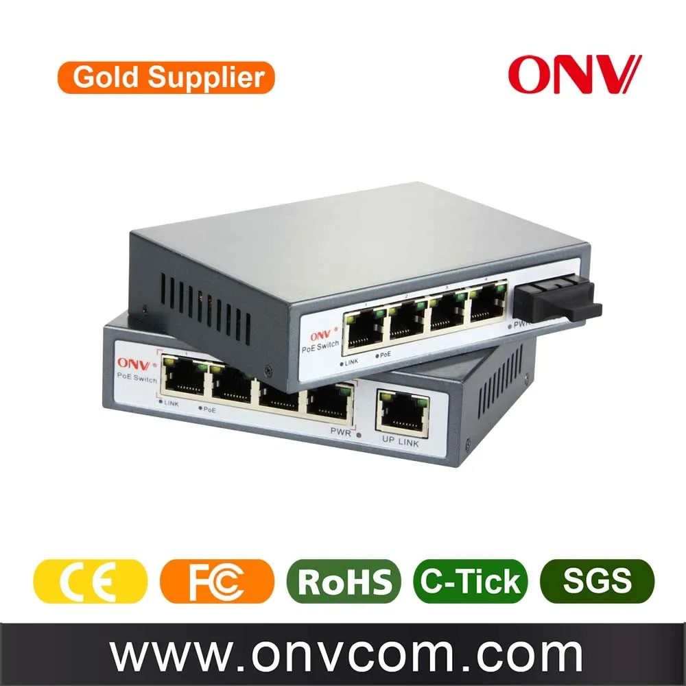 ONV ГОРЯЧИЙ ПРОДАВАТЬ CE FCC ROHS 40 КМ волоконно-оптических медиа-конвертер