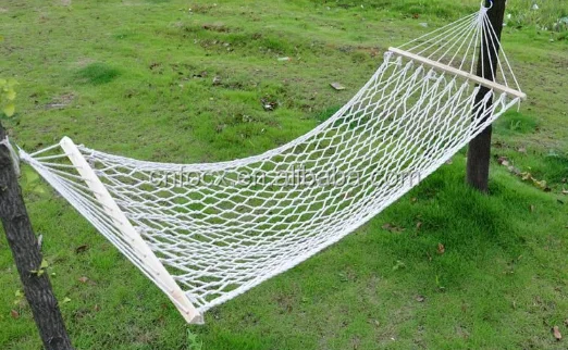High quality wooden mesh hammock/rope hammock / net hammock