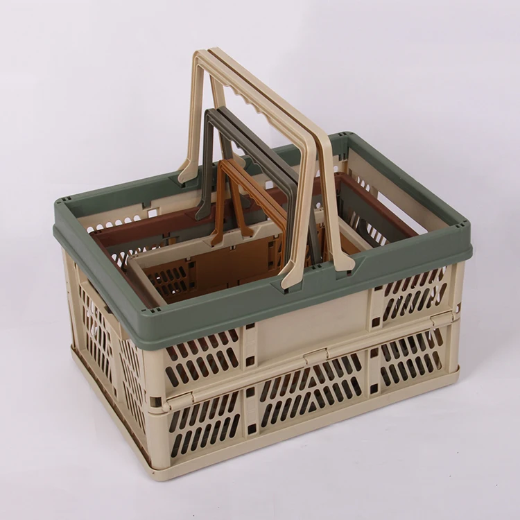 
OEM supermarket display shopping hand baskets 