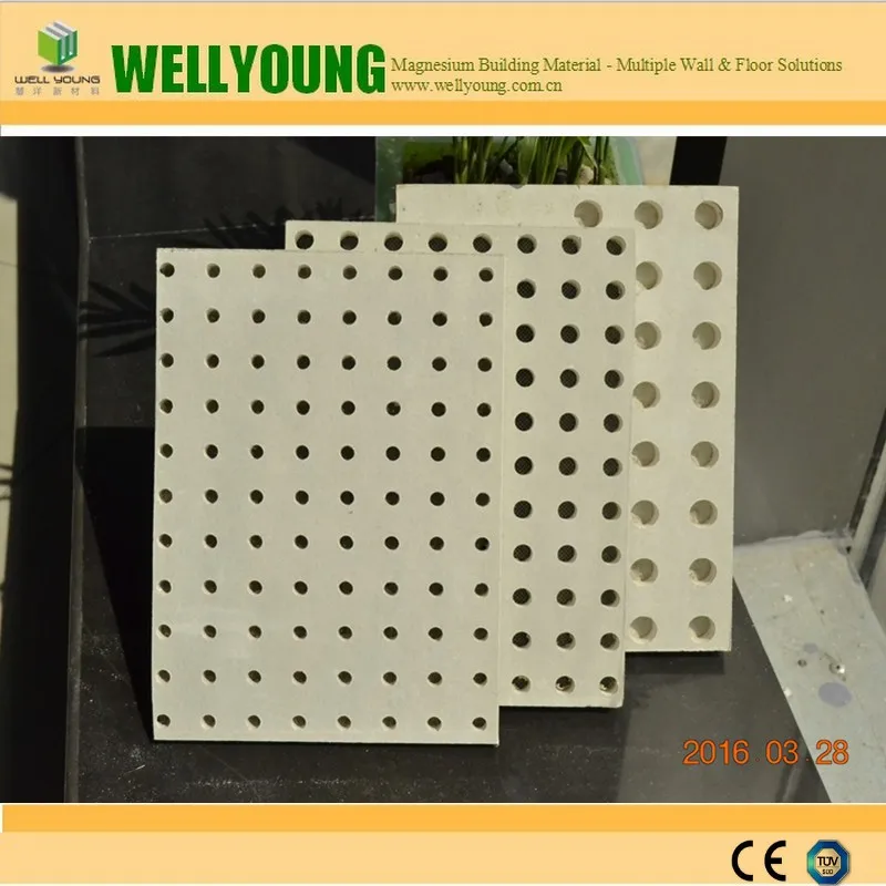 cheap price paper faced fireproof plaster board perforated gypsum board with irregular hole