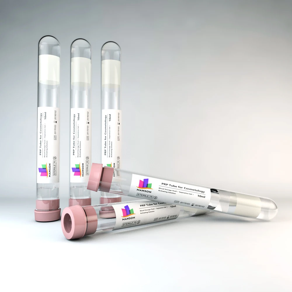 MANSON Sodium Citrate ACD A anticoagulant Gel PRP Syringe Kit