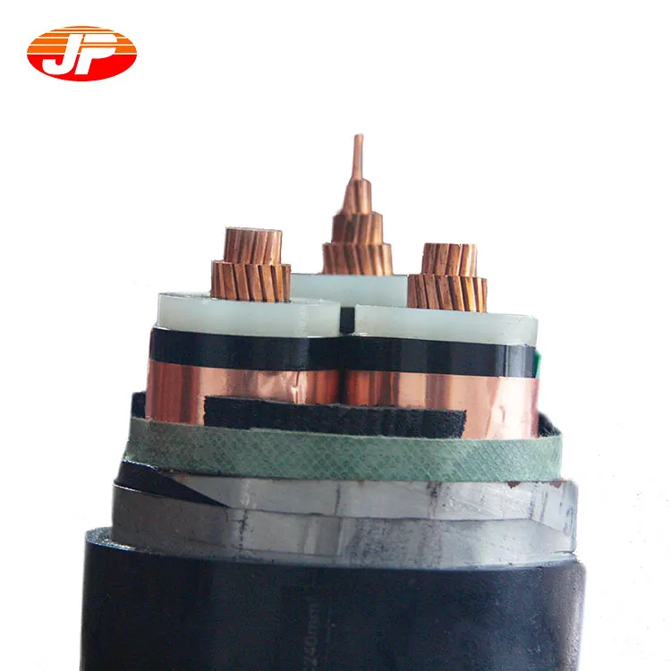 15kv Cu XLPE insulated CWS/ CTS PVC armored MV copper power cable