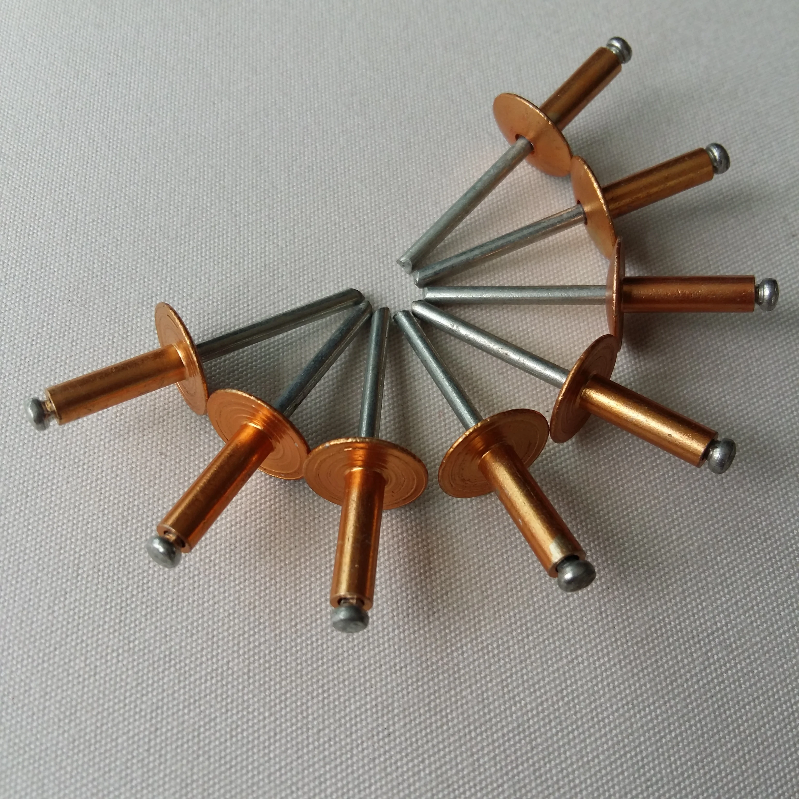 Крепежная заклепка, оцинкованная стальная заклепка, алюминиевый корпус, стальная заклепка открытого типа