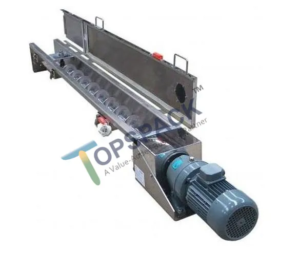 Powder Auger Feeding Machine/Inclined Conveyor/ Vibrating Hopper feeder