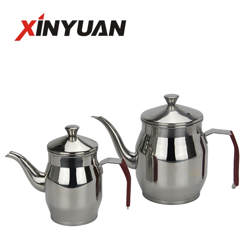 2019 trending best selling stainless steel small kettle goose neck kettle