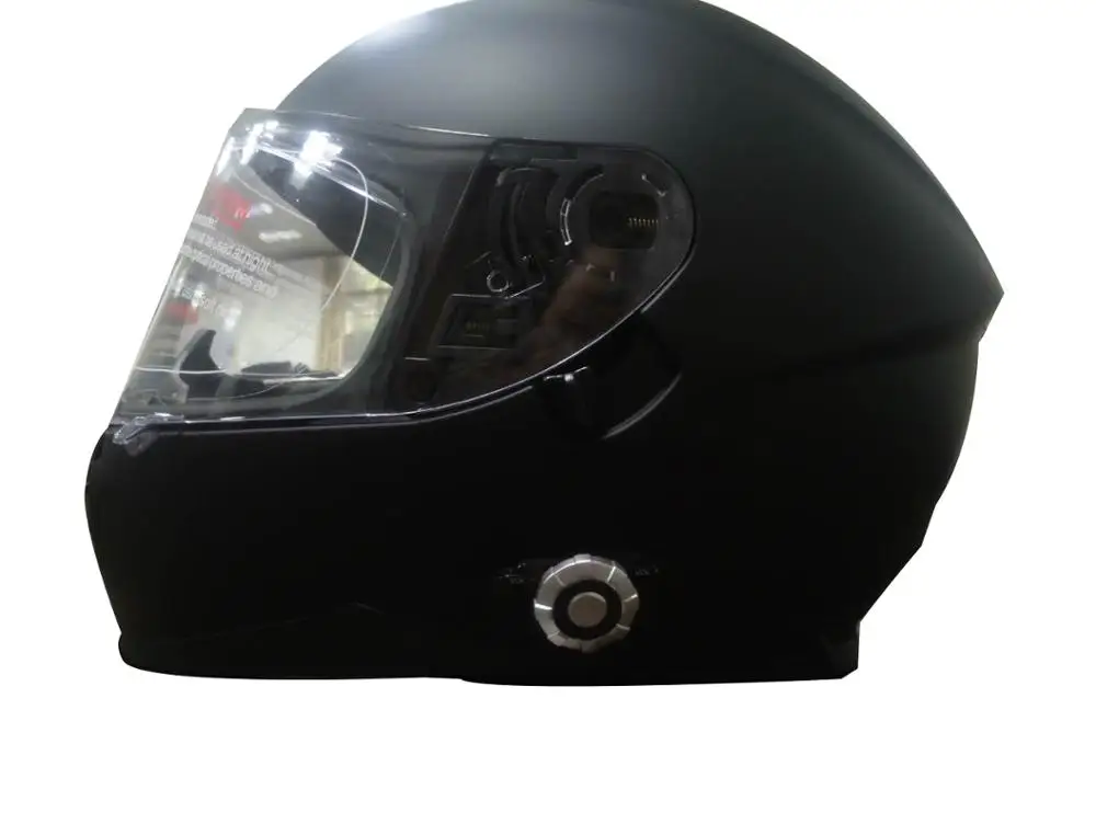 DOT свидетельство ABS Материал Безопасности Мотоциклетный шлем встроенный модуль Bluetooth 500 м беспроводной домофон BT Музыка + FM