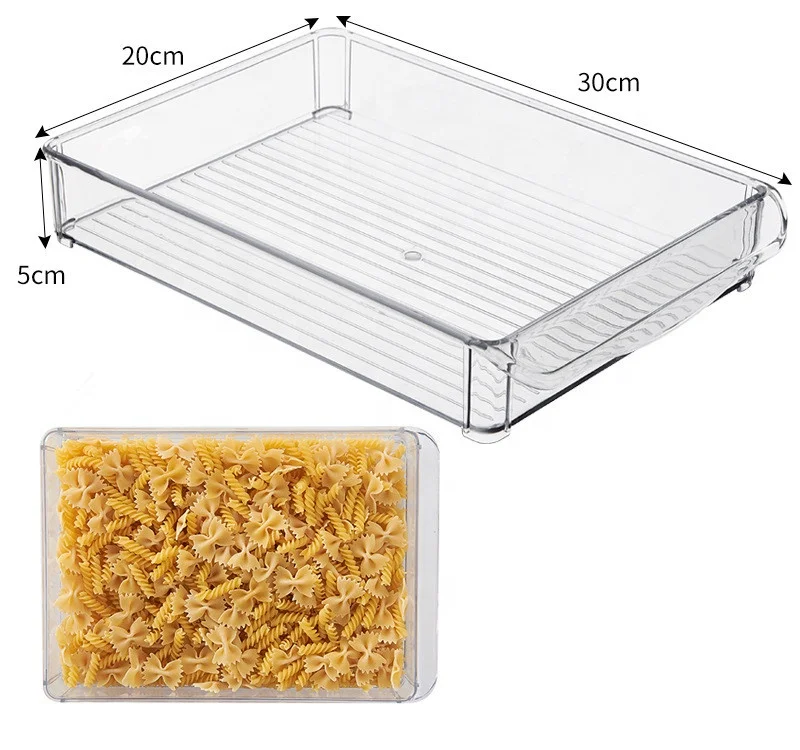 Органайзер для холодильника, органайзер для еды, полезные аккуратные прозрачные держатели для хранения