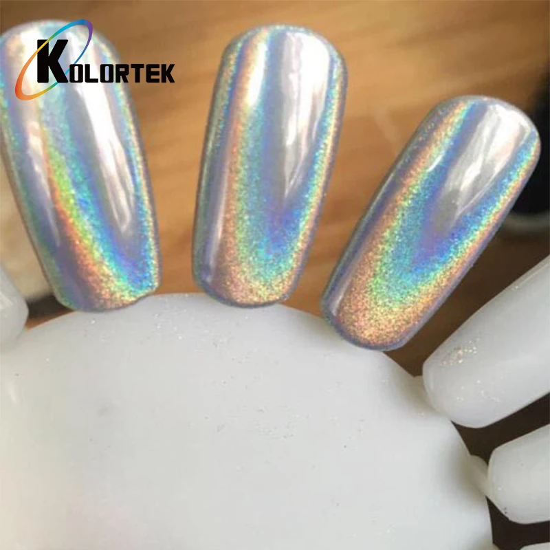 High Quality Nail Art 3d Hologram Holographic Nail Powder