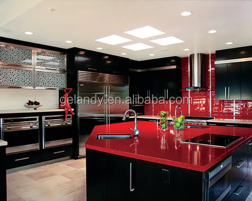 
manufactured quartz stone kitchen countertops 