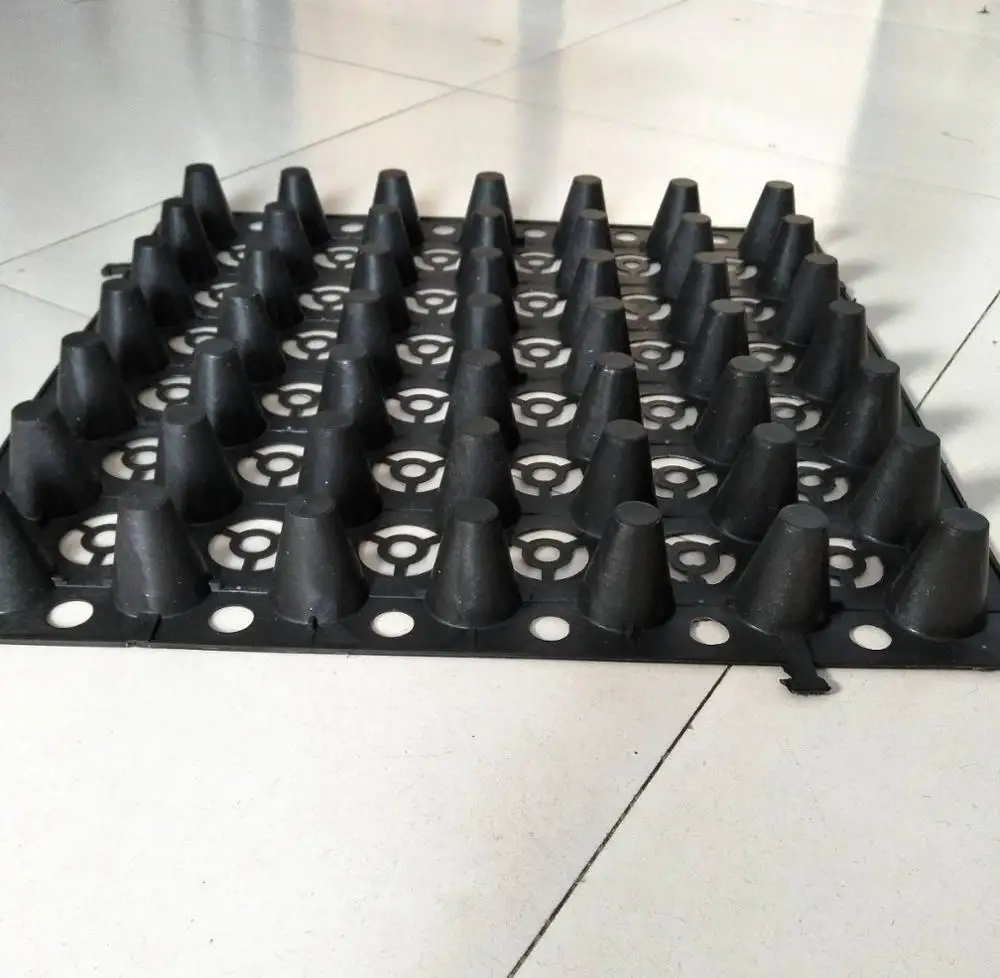 Пластиковая дощечка HDPE дренажный лоток строительные материалы для кровельной травы садовых