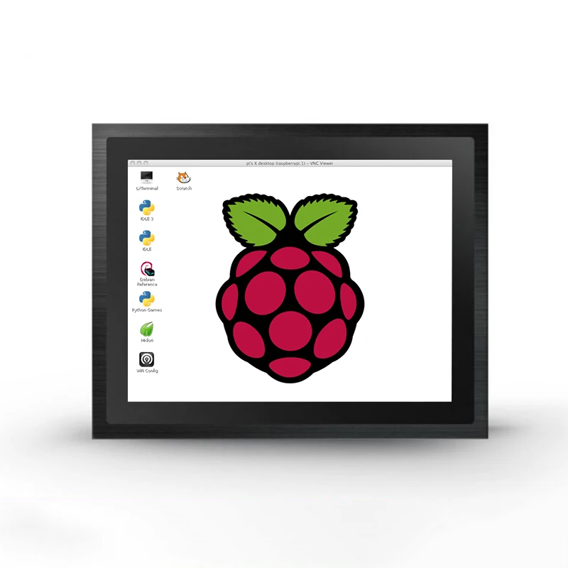 17 дюймов Tablet сенсорный ЖК-экран отображает Raspberry Pi с настенного монтажа