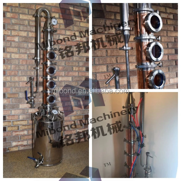 50L/100L дома алкоголь distiller/Малый оборудование перегонки/самогон алкоголя завод