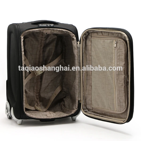 Fashion carry on luggage trolley wheels for suitcase