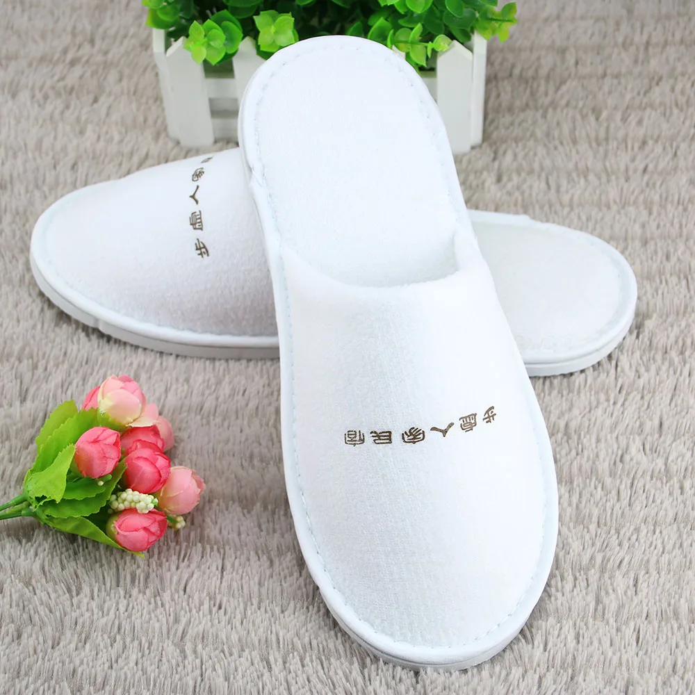 disposable  low price soft unisex slipper for spa  hotel