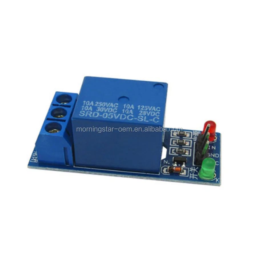 1 road relay module 5v low level trigger relay expansion board have a single way 1 Channel Relay
