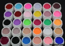 30 Pure Colors Uv gel Set Builder Gel for nail art gel set nail polish kit