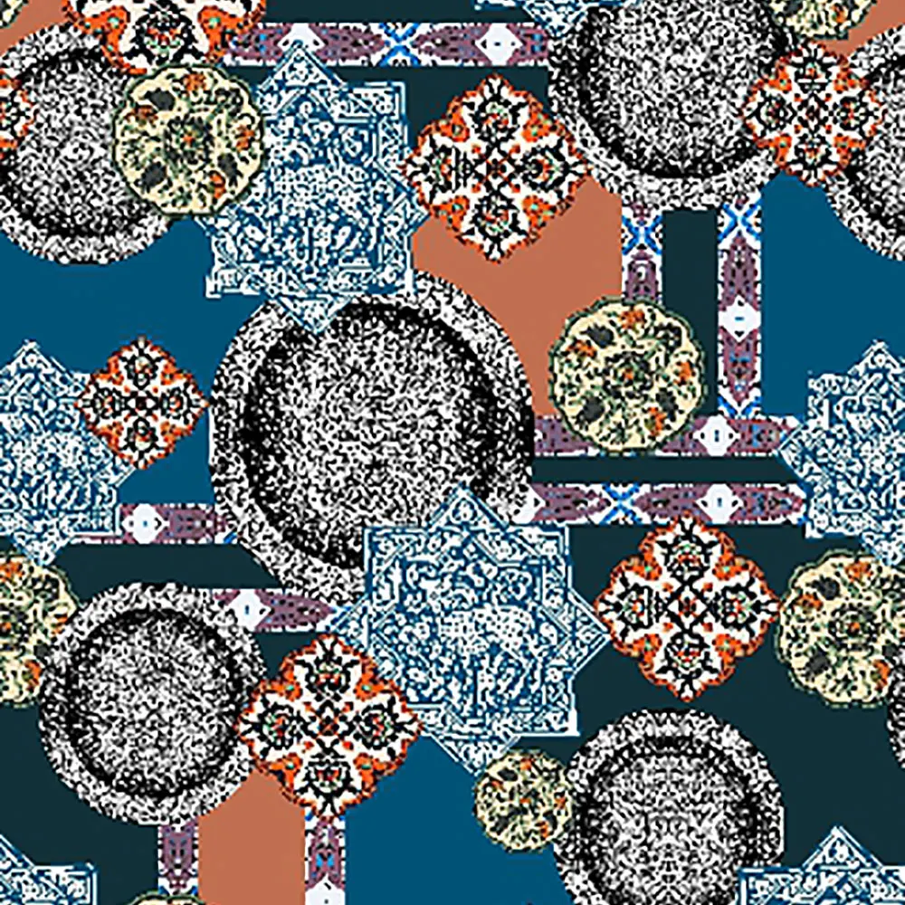 Shaoxing textile 100 linen digital printing fabric for menswear