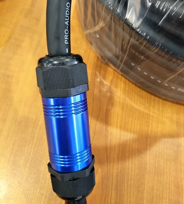 Multi Channel Stage Snake Cable with XLR return and Mic Out 16 Channels 30m for Stage LED Screen