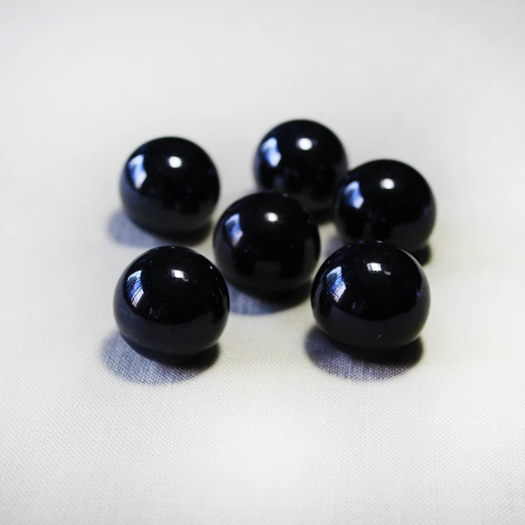 Hot small shiny solid color glass marble for children