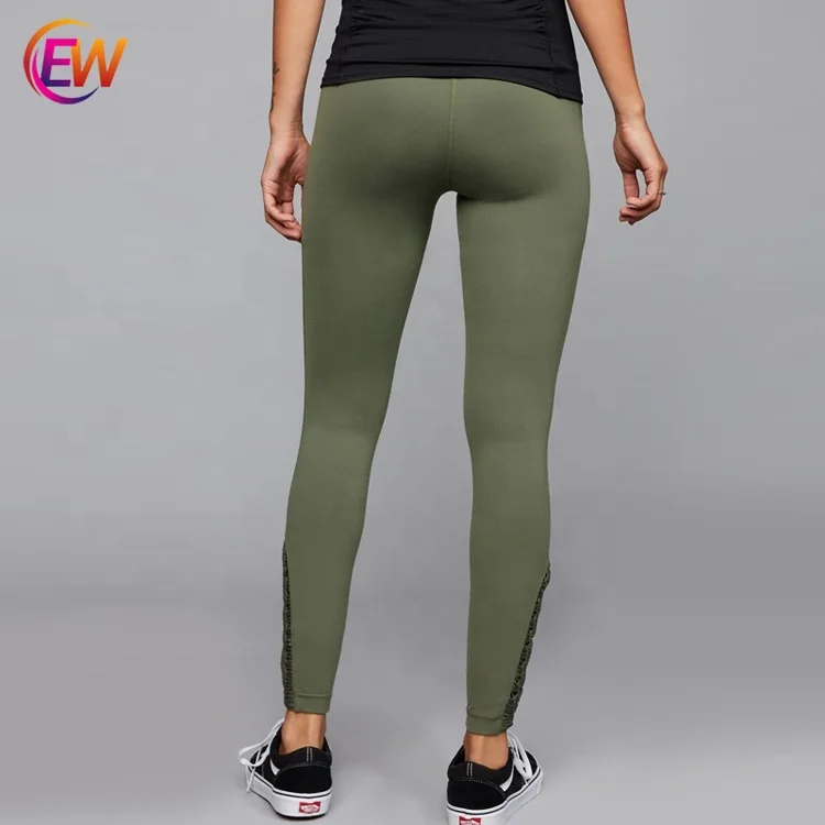 Wholesale Custom High Waist Stretch Fit Belly Maternity Activewear