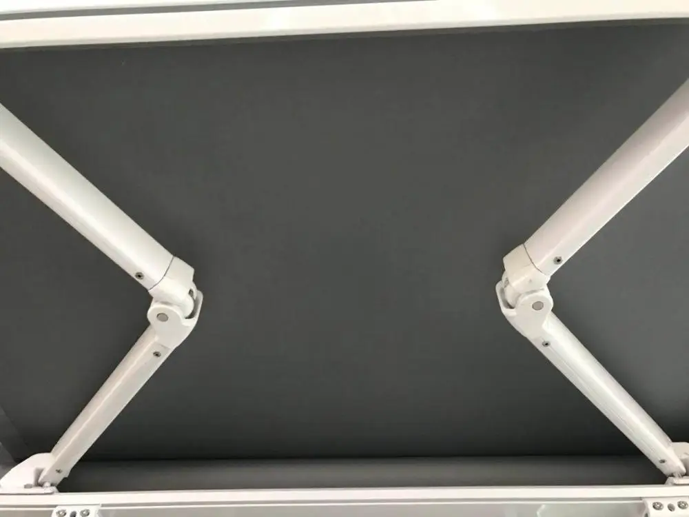 Outdoor Wind Resistant Motorized Aluminum Material Full Cassette Balcony Rain Protection Awning