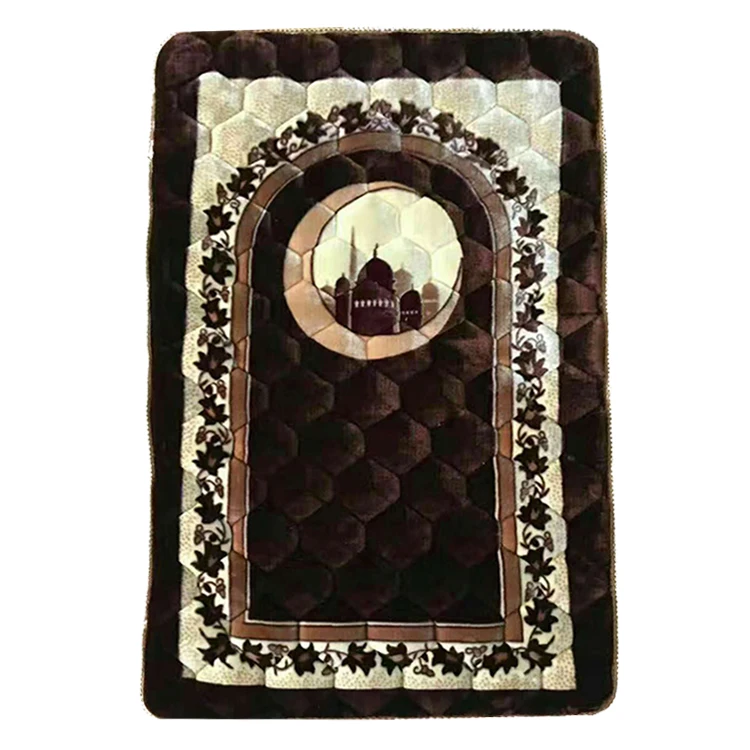 Wholesale mini muslim quilt foam foldable smart prayer mat