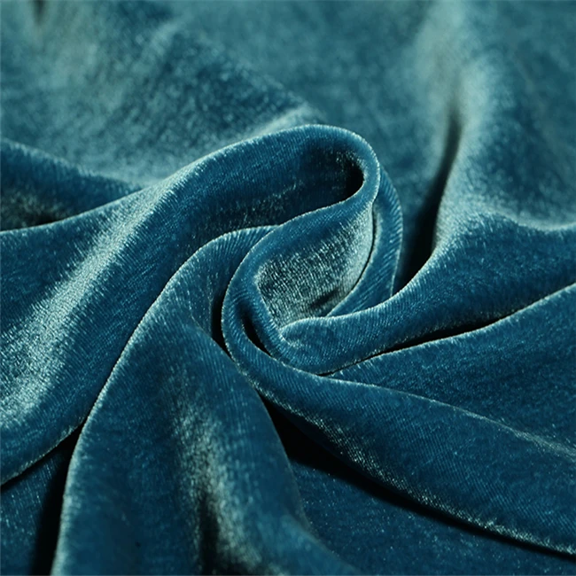 great ready goods silk velvet fabric for handsome gentlemen