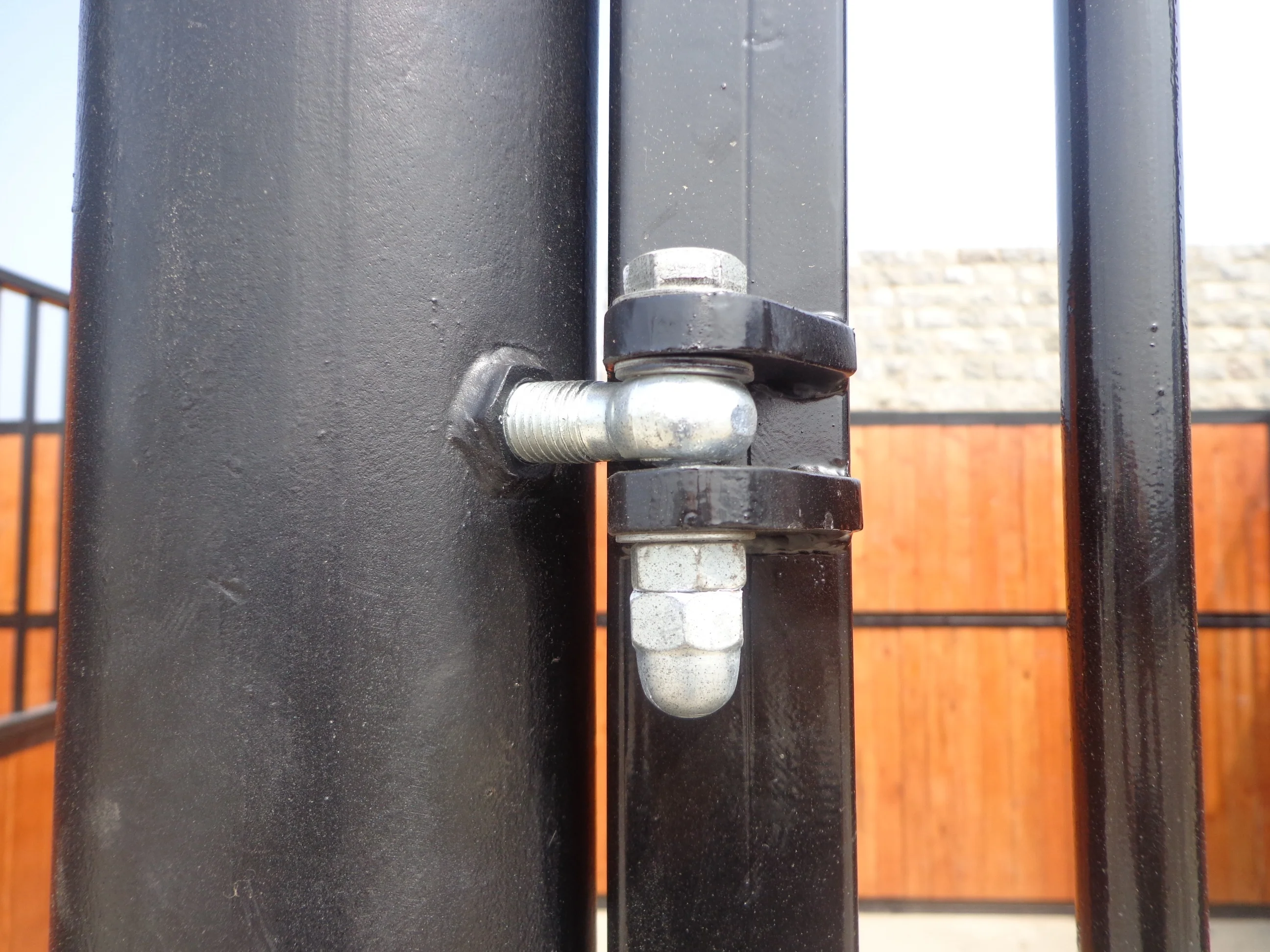 High Quality Hot Dip Galvanized Horse Stable with bamboo