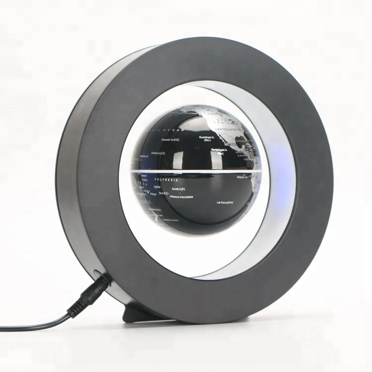 Офисный Электронный магнитный шар магнитная левитация вращающийся с о-образной формой для США ЕС Великобритании