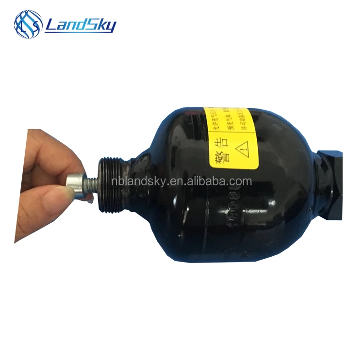 hydraulic bladder accumulator precharge pressure charging kit hydraulic diaphragm accumulators SBO250-0.075A6/112-210AK 0.075L