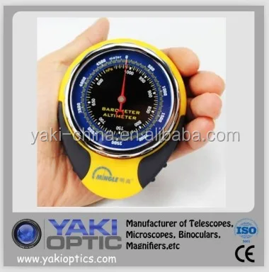 
4 in 1 Watch Altimeter Barometer Compass Thermometer With Hook For Camping Outdoor Sports 