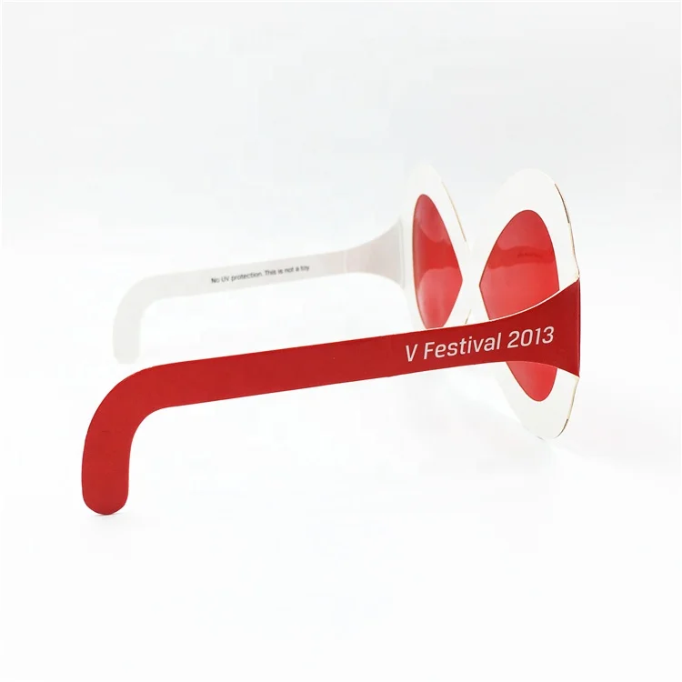 Promotional Paper Decoder 3d Glasses For Hidden Message