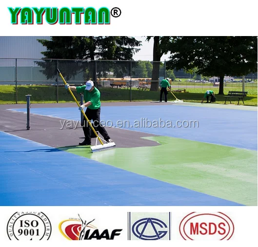 Acrylic badminton floor mat/badminton court mat