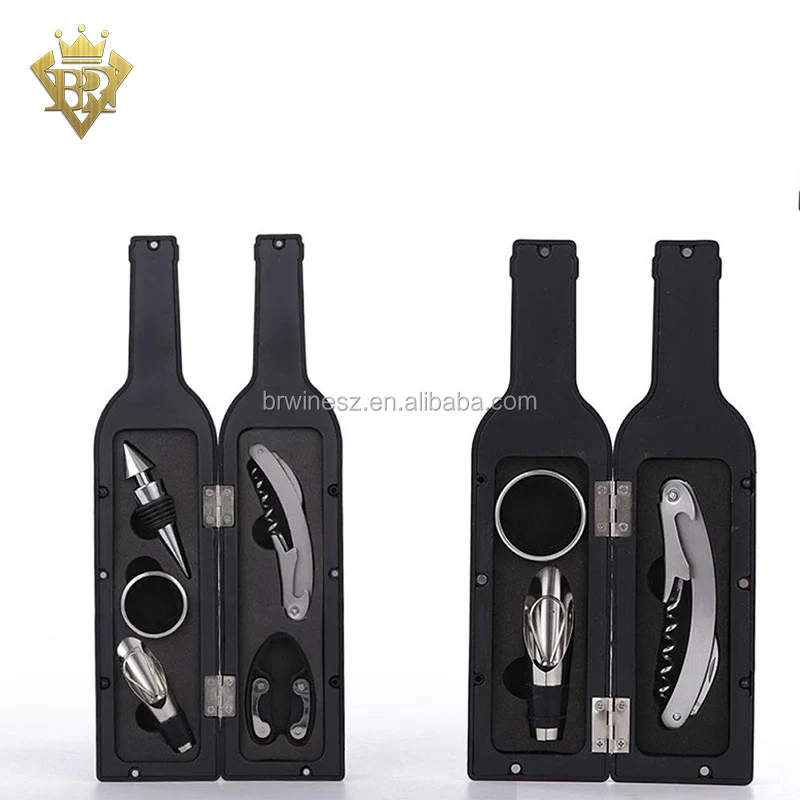 Tool Accessories Bottle Shape 3pcs Wine Gift Set