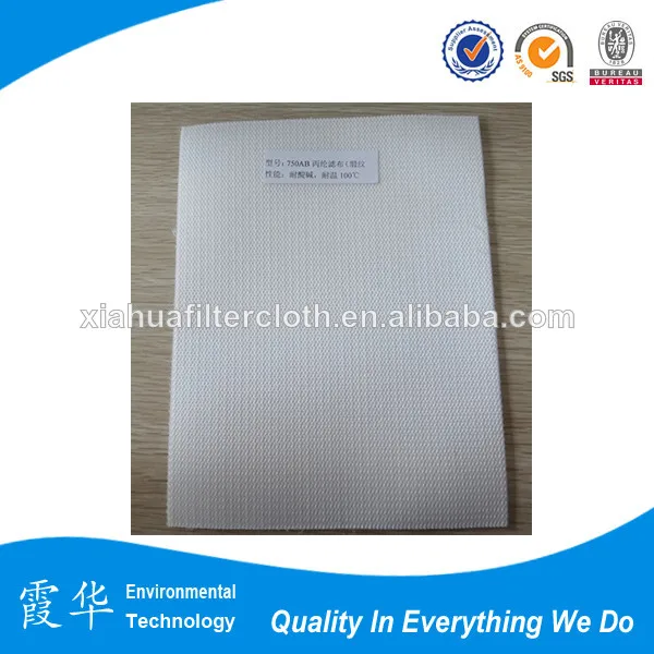 PP cooper filter cloth for ceramic industry