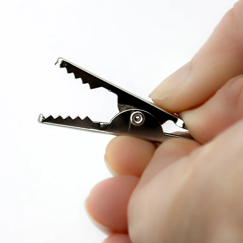 YUHUA 27 5 мм маленький металлический зажим для батареи с зажимом