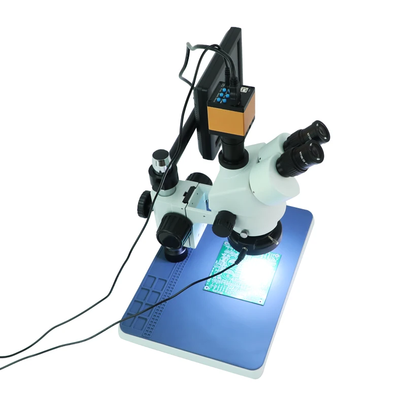  kailiwei 14MP hdmi-compatible Camera Lcd for iPhone IC Repair High definition microscope Trinocular Stereo