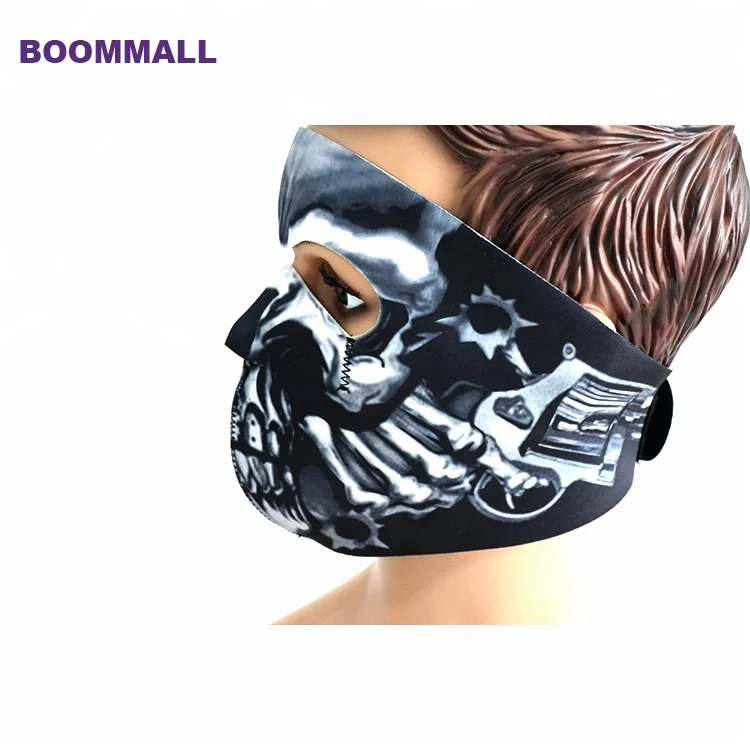 
Custom neoprene windproof workout sports bike mask for outdoor activities 