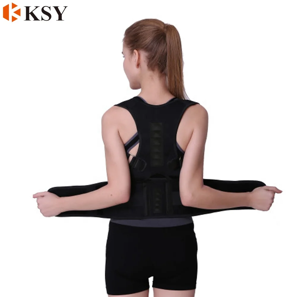 Magnetic Adjustable Comfortable Waistcoat Posture Corrector brace For Improvement