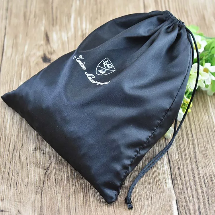 New Products Low Price Promotional Printing Wholesale Satin Shoe Bag