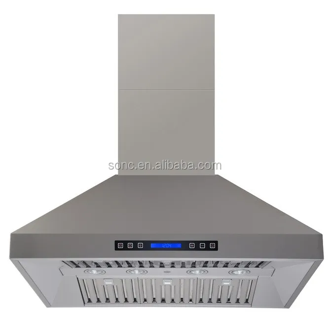 High Quality Island Mounted BBQ Range Hood