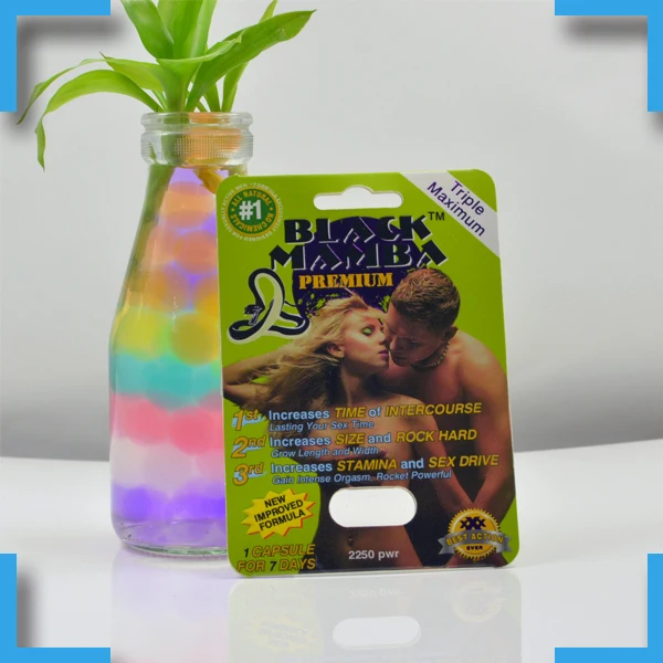 Black Mamba Male  Paper Card Packing Products with Packaging Boxes Work Home Coated Paper Customized Recyclable Display