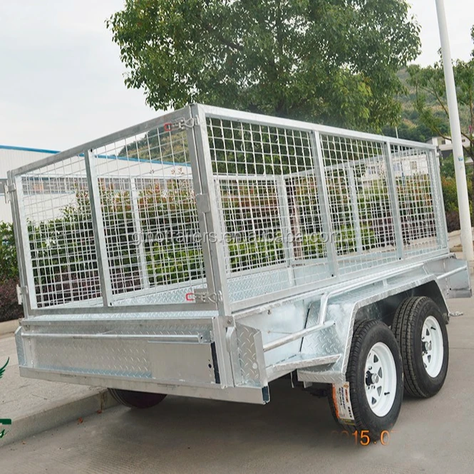 
tandem axle 10*5 fully weld utility car trailer for sale 