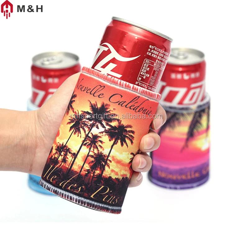 2021 New Style Sublimation Tube Drink stubby Holder Can Cooler for beer Custom with OEM logo