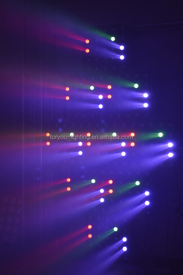 5x5 25*10W 25pcs 10Watt 3W CW WW Audience Blinder Pixel Beam 25 x 12W RGBW Matrix LED Blinder Panel Light