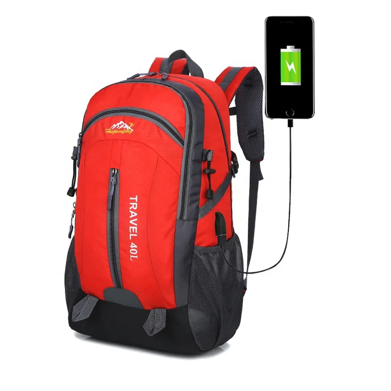 
Hot Selling Water Resistant School Travel Hiking Laptop Backpack 