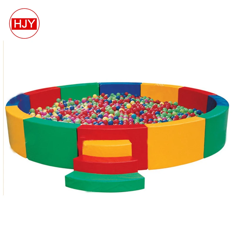 made in china  standard soft play ball pool kid game for kindergarten,indoor sponge toy Children soft play equipment