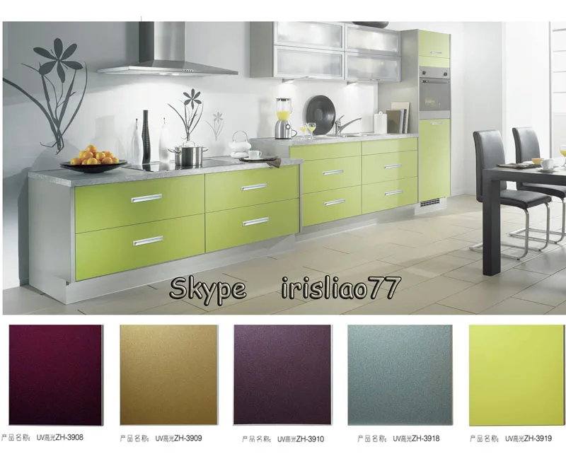 kitchen cabinet skins UV006