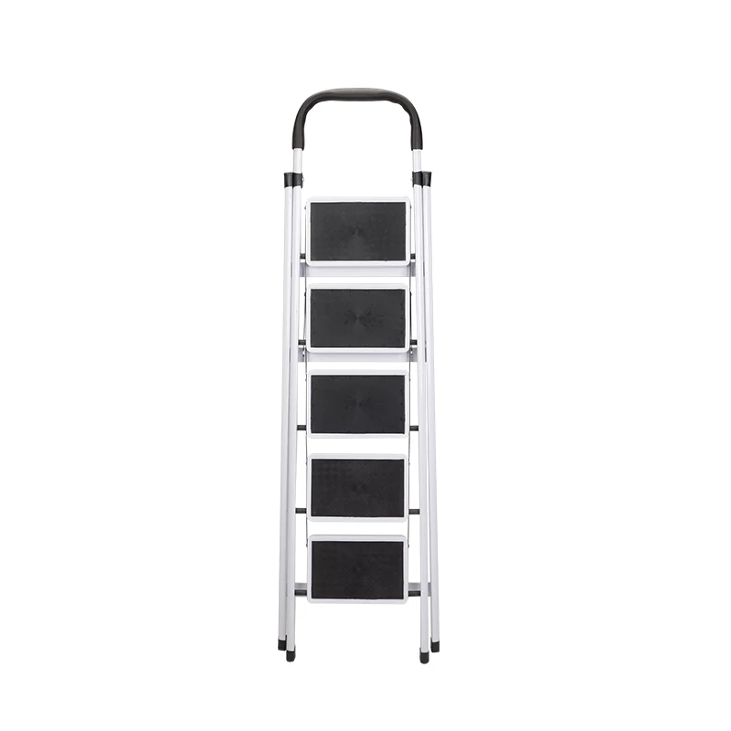 EN131 Steel Folding step Ladder /outdoor iron stairs/fold step stool